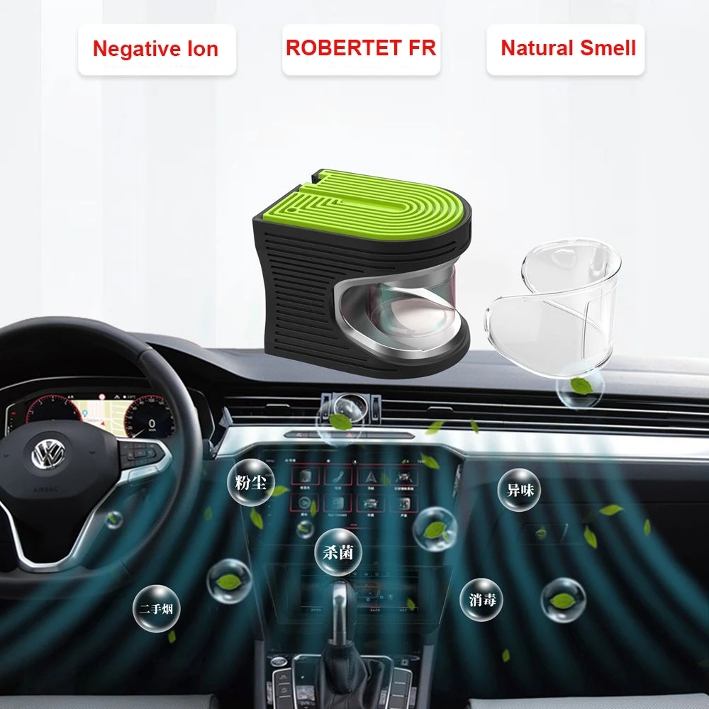 

ROBERTET FR Perfume Car Inter Fragrance System Negative Ion Air Freshener Universal For VW Skoda Kia Nissan Honda Benz Audi LADA