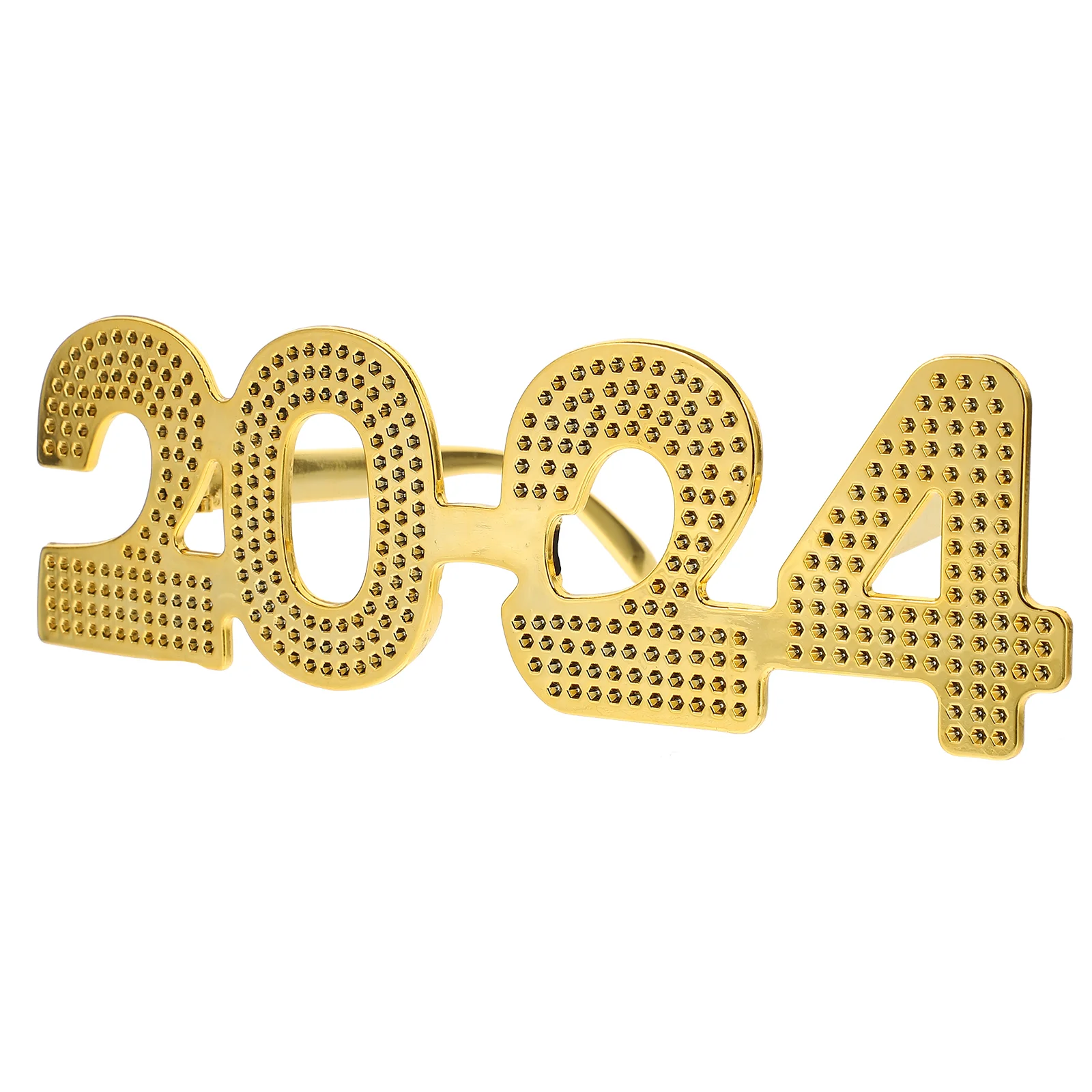 

2024 Glasses Party Eyeglasses Decors Modeling Wear Plastic Decorate New Year PC Shot