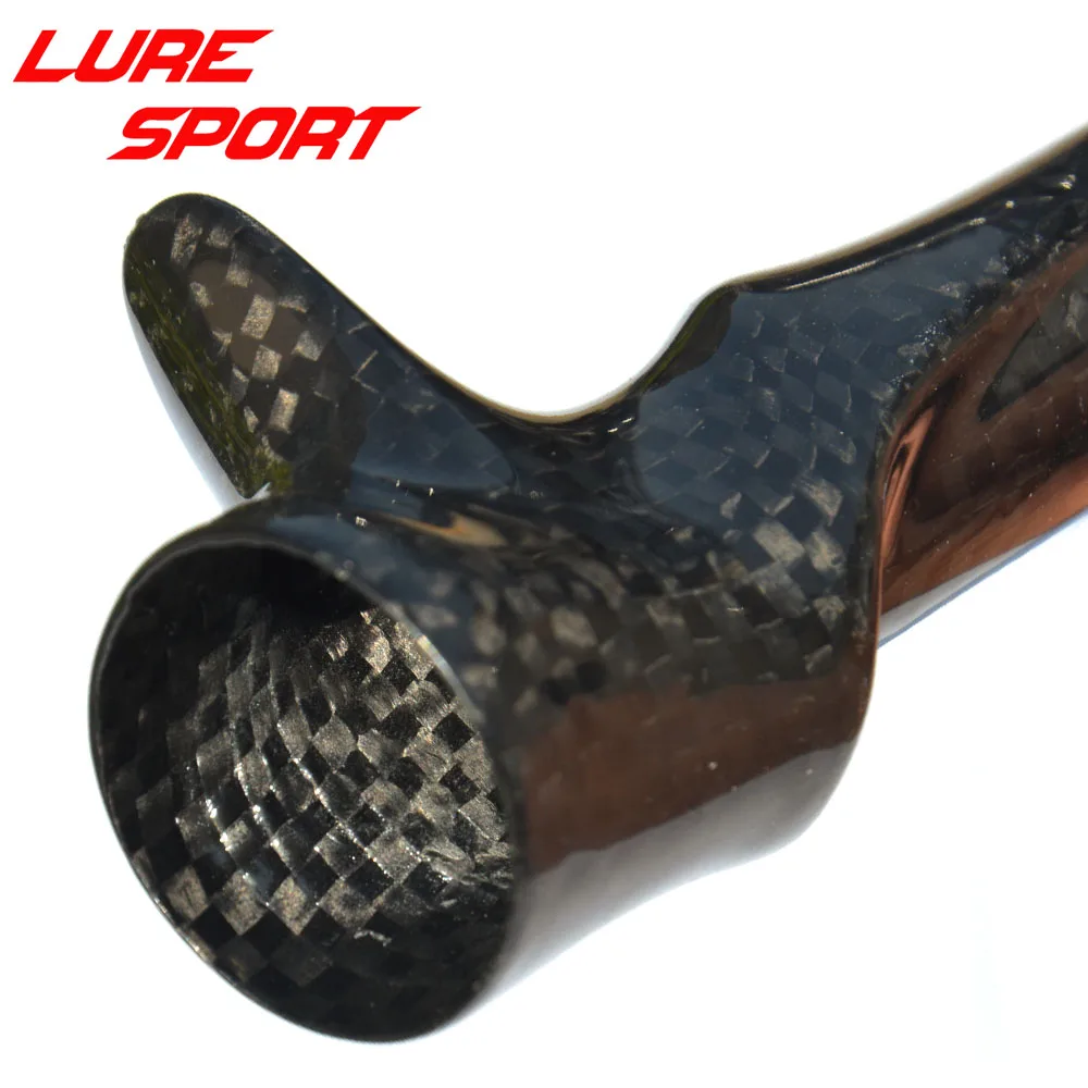 LureSport 3K тканый карбоновый корпус с гайкой FUJI DPS16 спиннинг сиденья литой