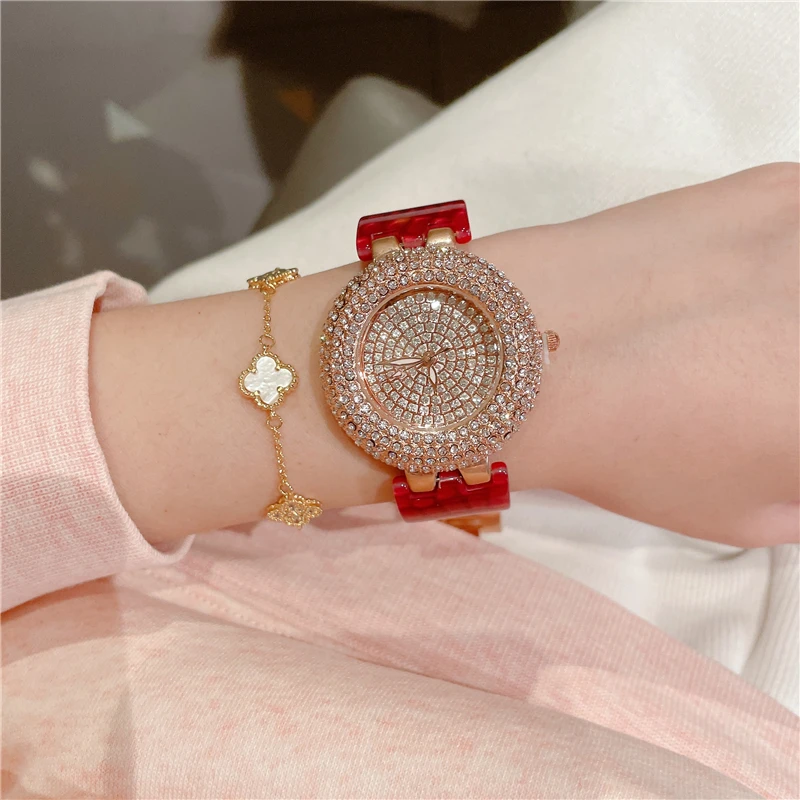 Новые роскошные женские часы Cacaxi модные золотые с браслетом наручные