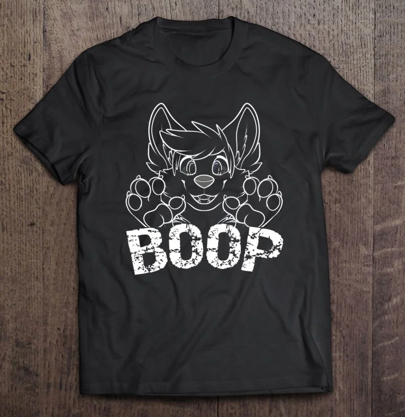 

Fursuit Boop Cute Puppy Dog Furry Fandom Saying T Shirt Oversized T-Shirt Clothes Men Golf Wear T-Shirts Tshirt Men Clothing