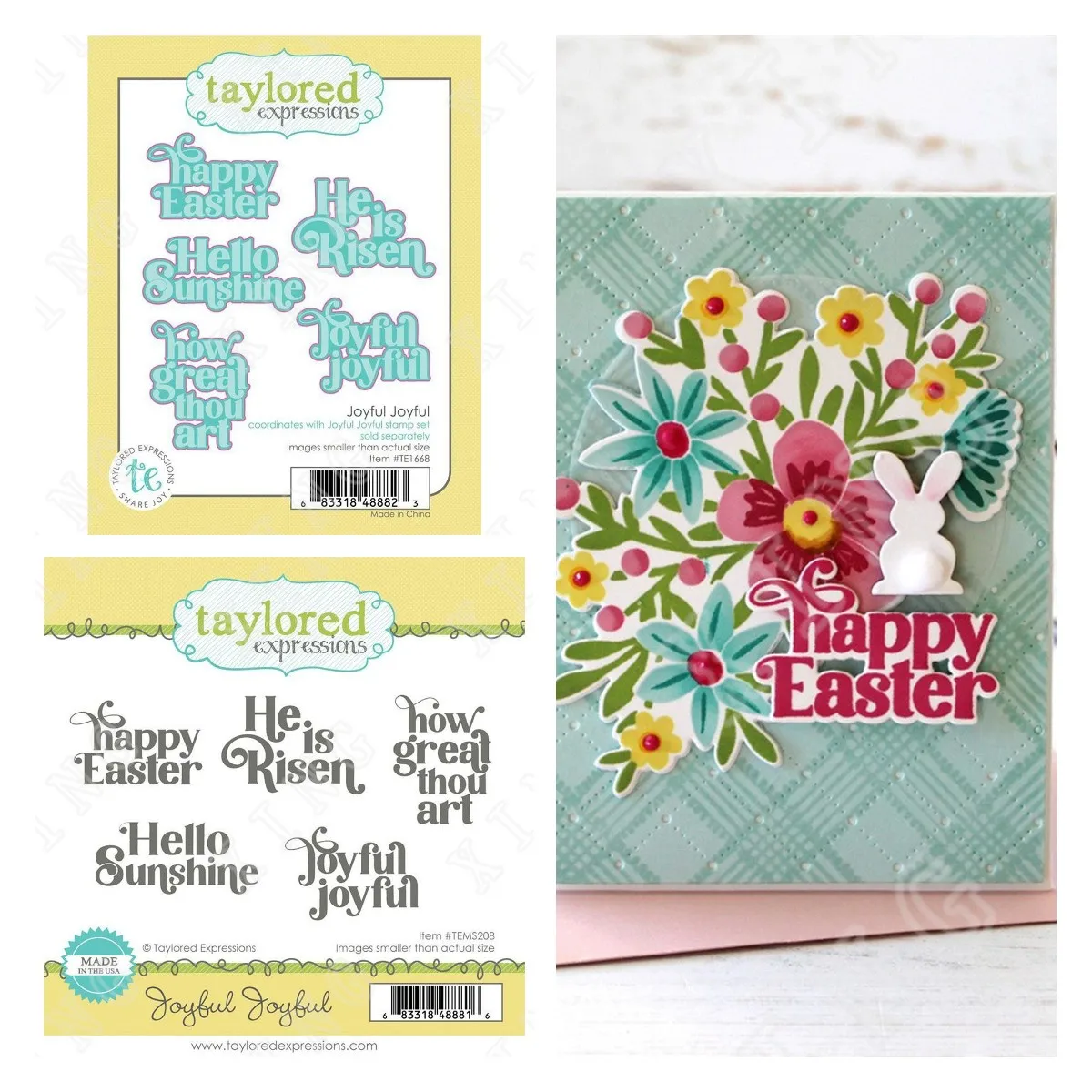 

Easter Happy Joyful 2022 New Metal Cutting Dies Stamps Scrapbook Diary Decoration Embossing Template Diy Greeting Card Handmade