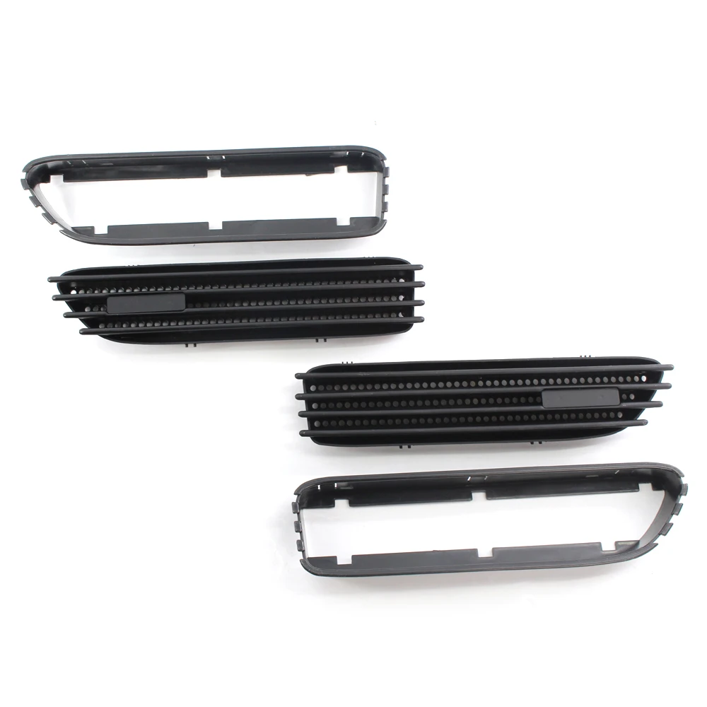 

Glossy Black Side Grill Grille Fender Vents Replacement for BMW E46 M3 01-06