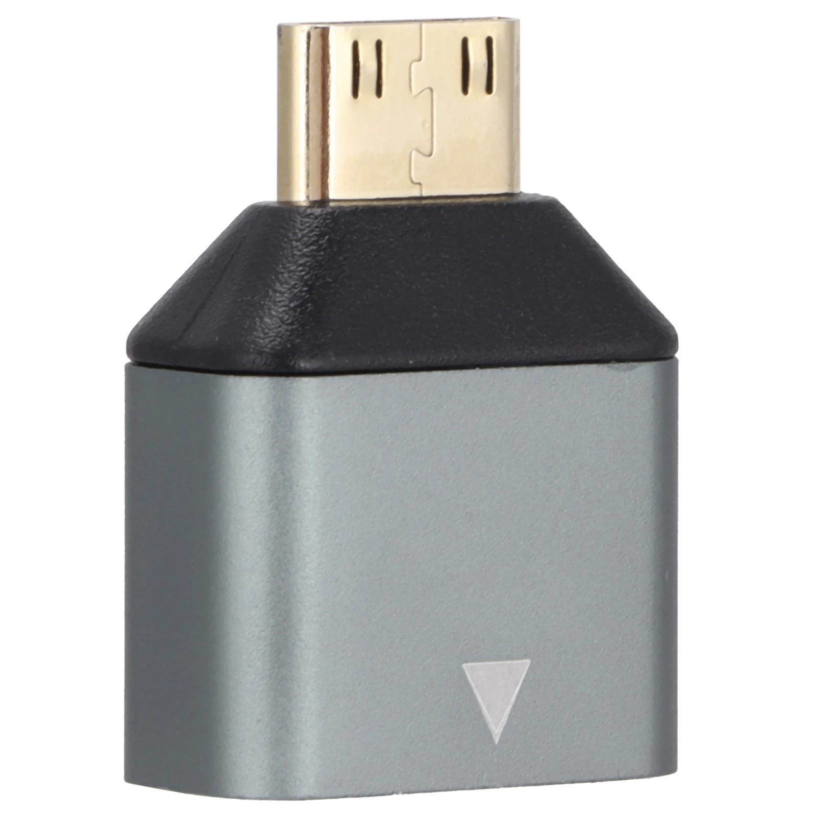

Mini HD Multimedia Interface Adapter Mini Male to Female Aluminum Alloy 4K HD Adapter