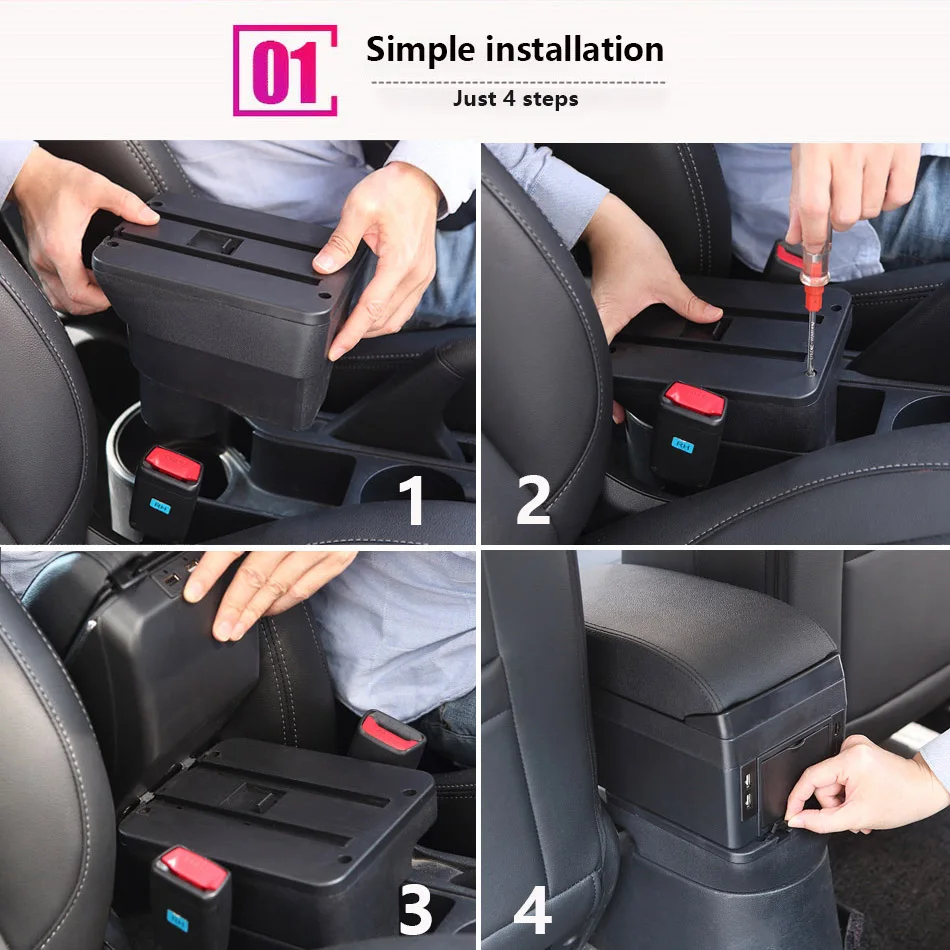 Подлокотник для Opel Corsa D подлокотник автомобиля интерьер Аксессуары автомобилей