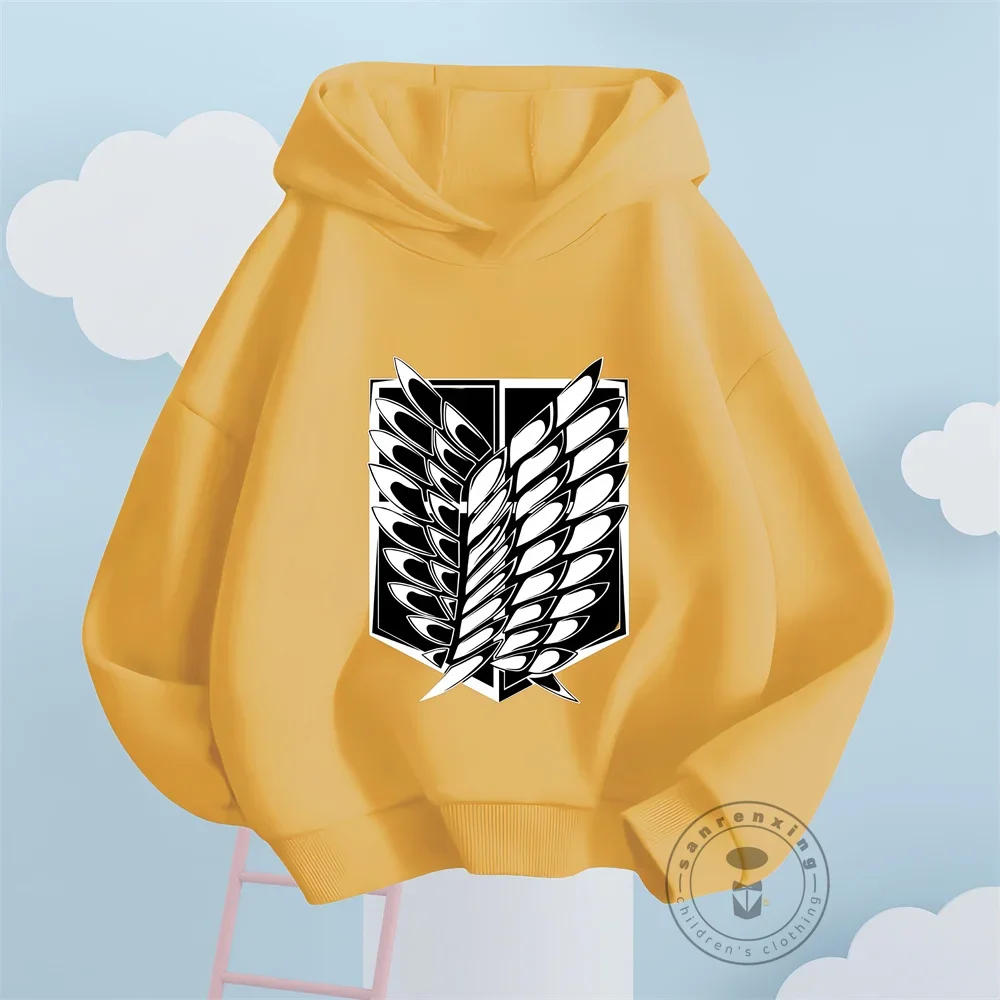 Толстовка унисекс с капюшоном осень 2024 хлопок принтом в стиле аниме повседневный