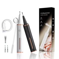 visible ultrasonic dental scaler oral calculus plaque tartar stain remover clean led electric sonic tooth whitening home tools