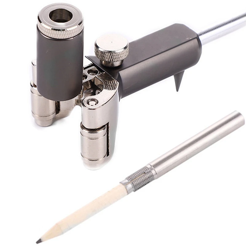 

Woodworking Straight And Arc Dual-Purpose Marker Parallel Marker Multi-Function Marking Tool Gauge Drawing Gauge