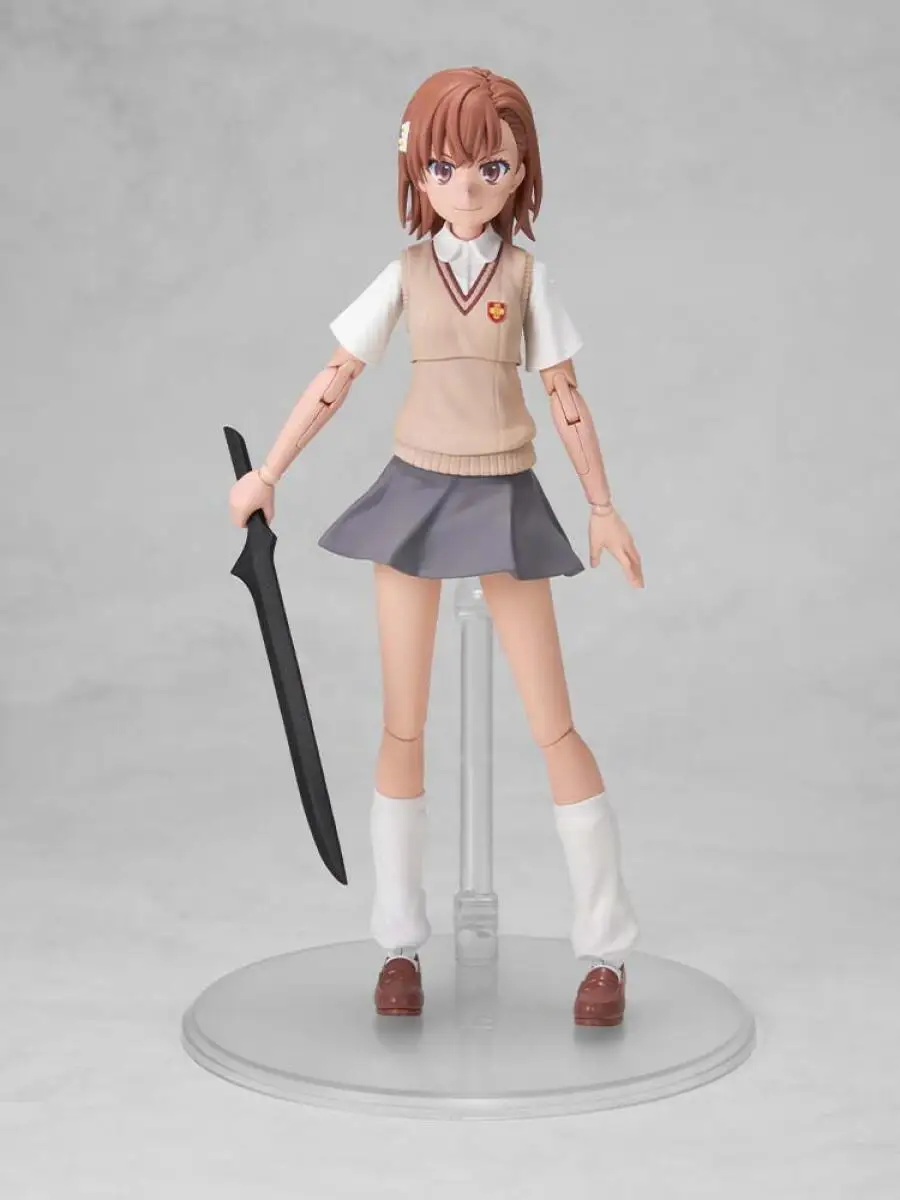 Фото Оригинальная коллекционная фигурка Misaka Mikoto из аниме Toaru Kagaku no Railgun от Kadokawa Kadopla №3