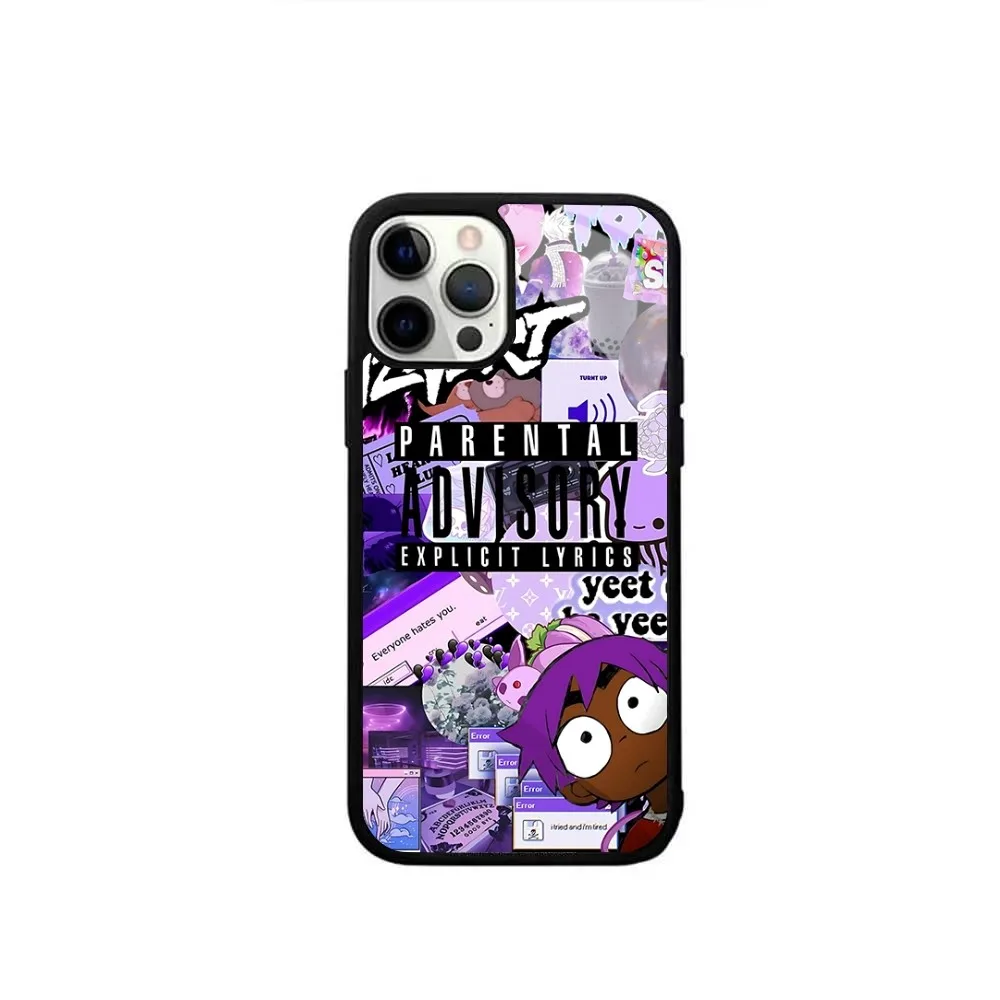 Чехол для телефона Rapper Lil Uzi Vert IPhone 16 15 14 13 Pro Max 11 12 Mini Alex зеркальный чехол