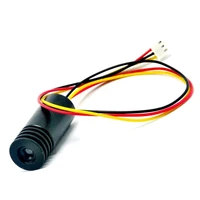 focusable infrared 808nm 180mw ir laser diode dot module with ttl 0 15khz 18x45mm 5v dc