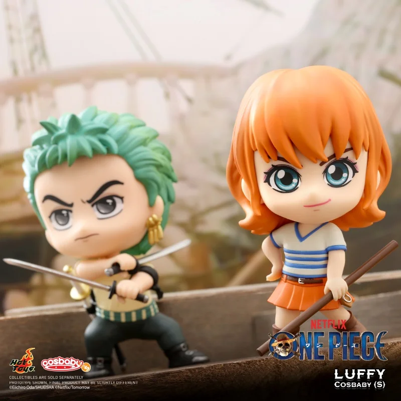Оригинальная новая Аниме One Piece Luffy Zoro Фигурка Cosbaby мини Коллекция Аксессуары для