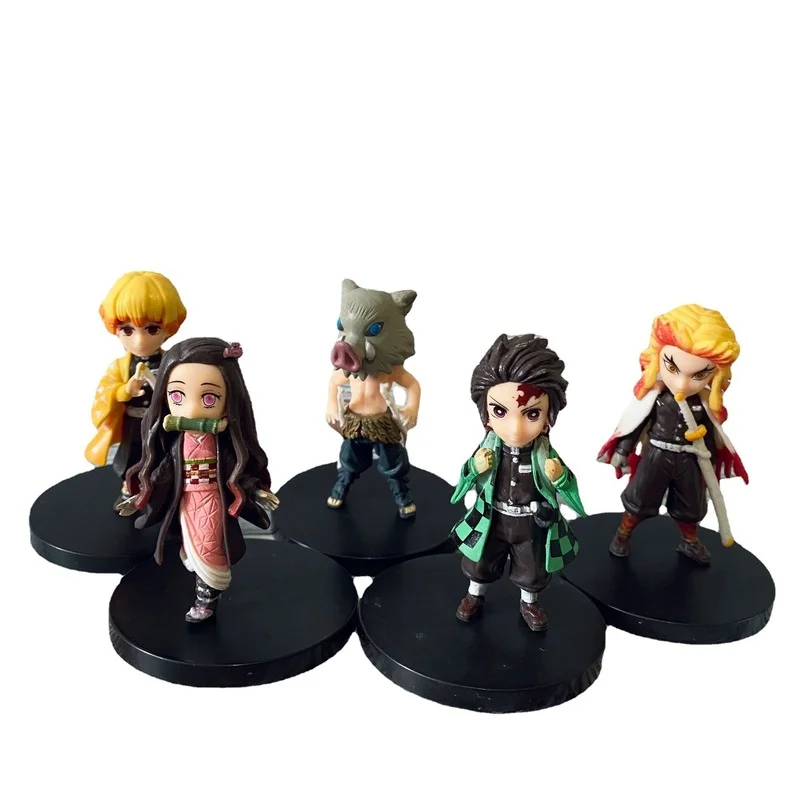 

5 шт./набор, фигурки из ПВХ, рассекающие демонов