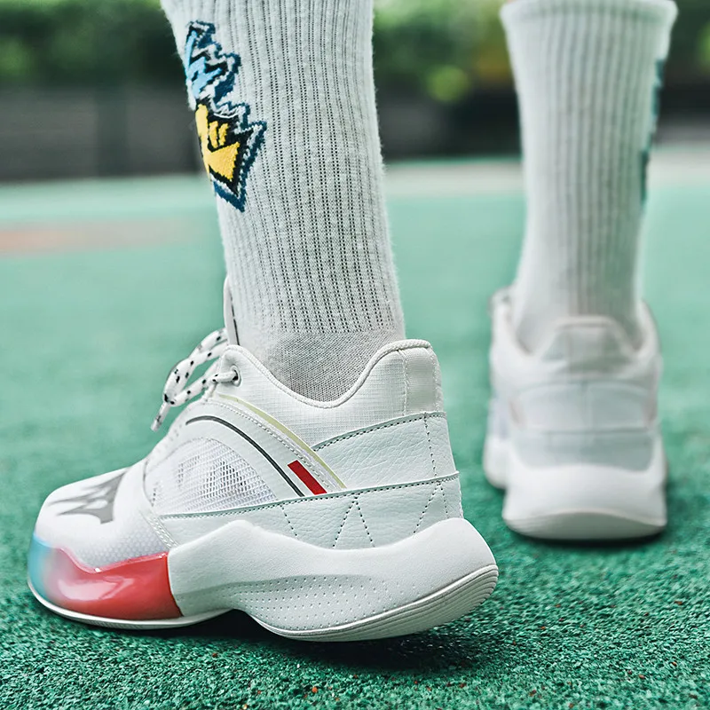 New High Quality Basketball Sneakers Men Breathable Non-Slip Training Sports Shoes Wearable Running Basketball Shoes for Men