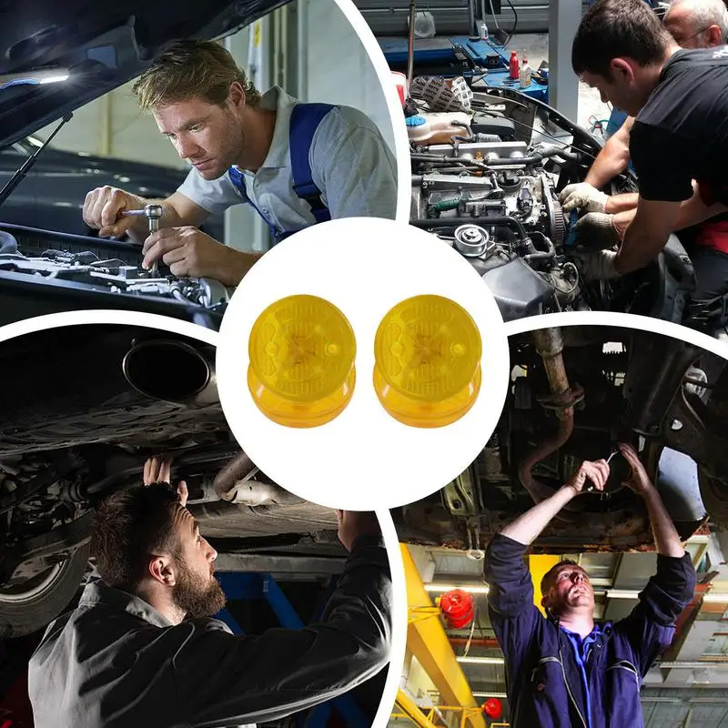 Автомобильные подъемные накладки круглые противоскользящие резиновые на