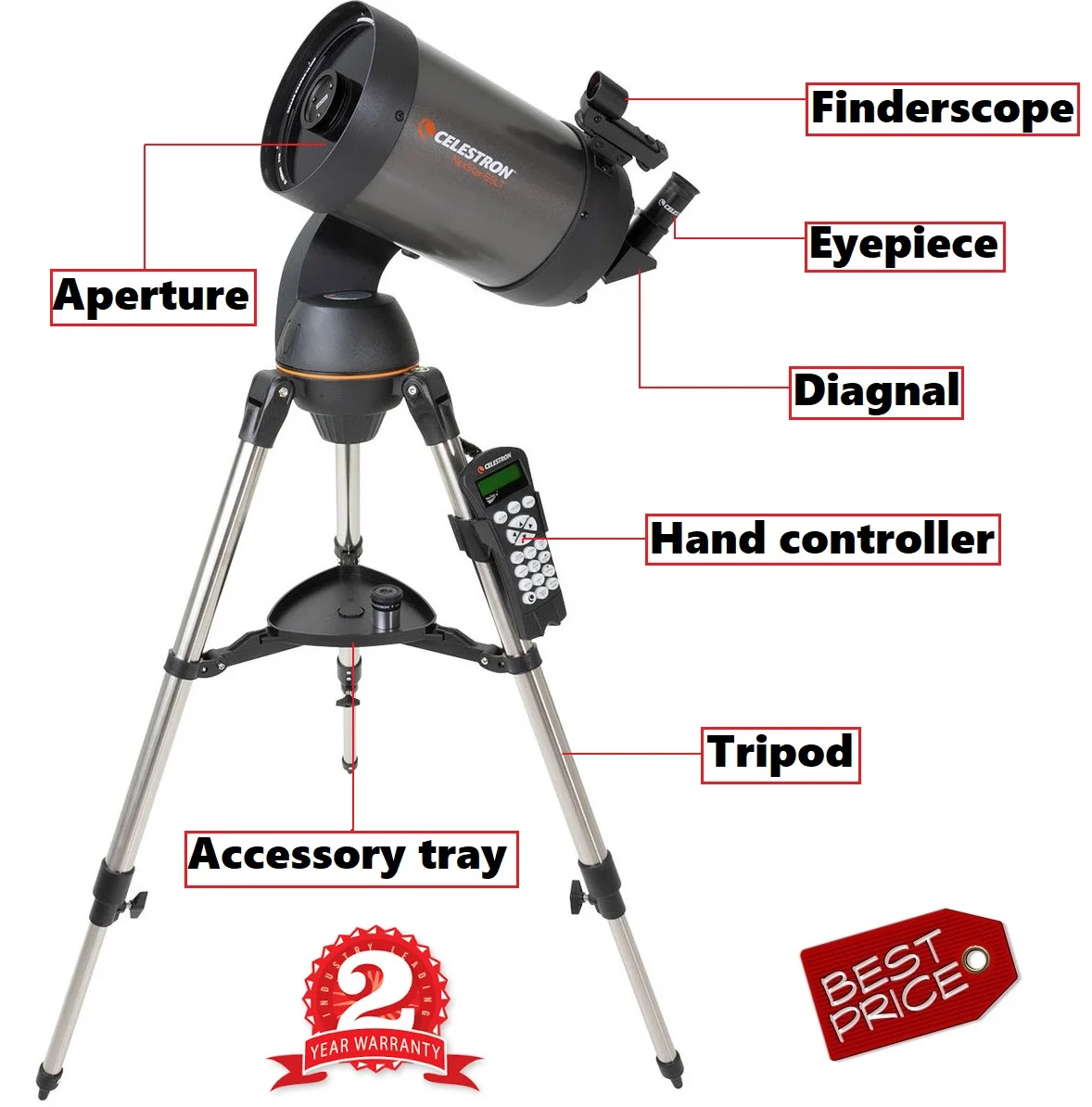 Celestron Professional NexStar 150SLT C6 StarBright XLT Астрономическая телескопическая фотография для
