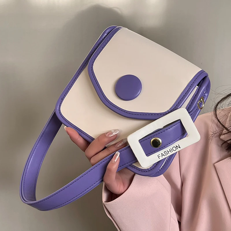 Spring Mini Women's Purses and Handbags PU Leather Shoulder Messenger Bags for Women 2022 Fashion Female Totes Sac