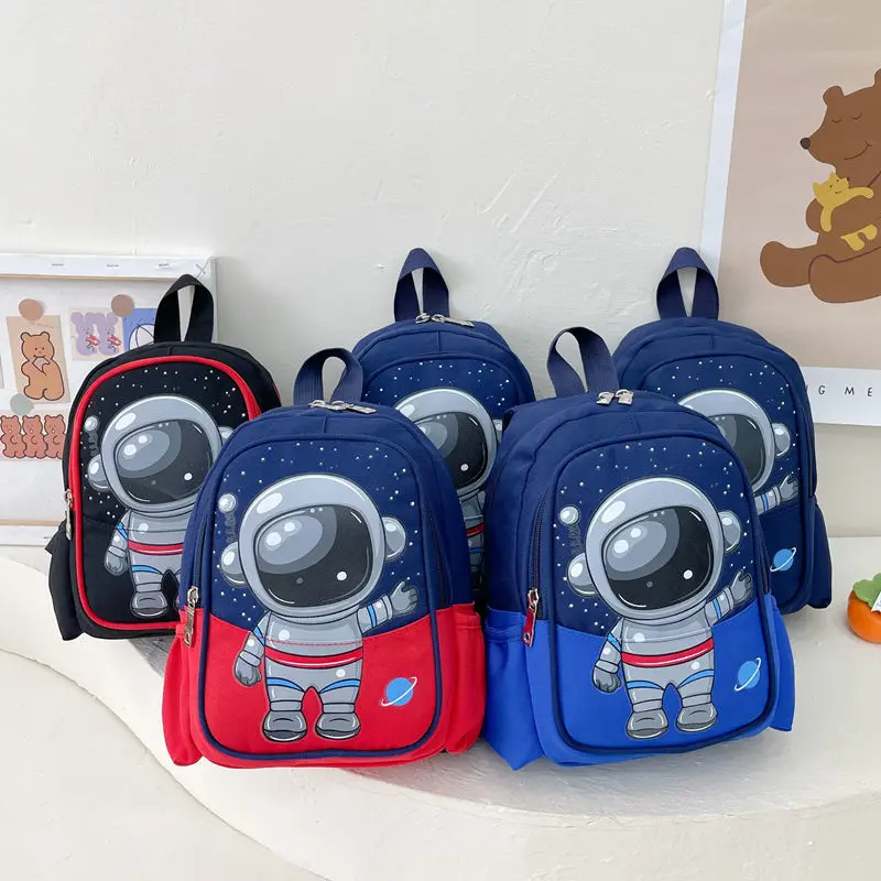Kindergarten Schoolbag Fashion All-match Toddler Backpack Cute Western Bag for Boys Girls Travel Lightweight Backpack School Bag