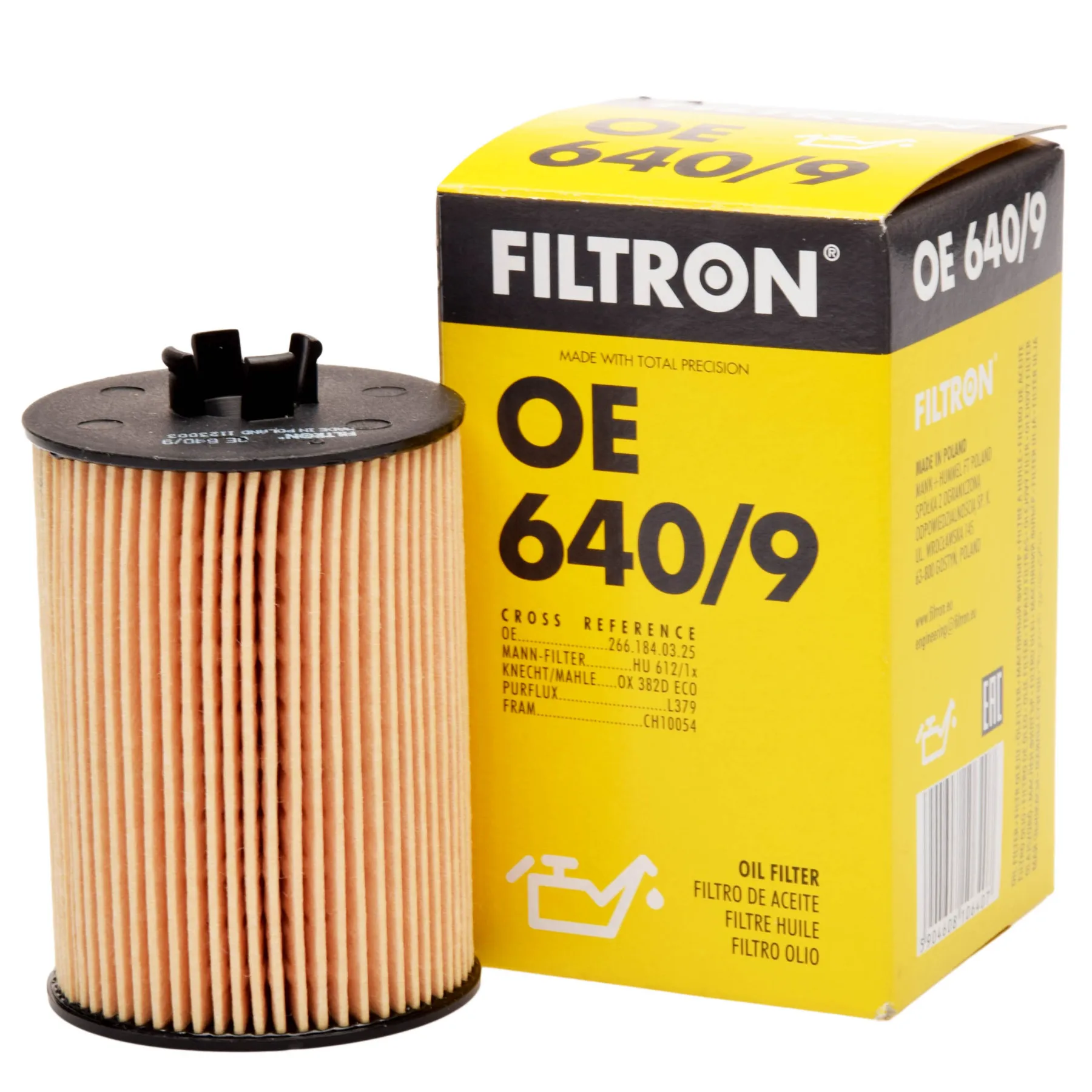 

Filtron OE640/9 Oil Filter