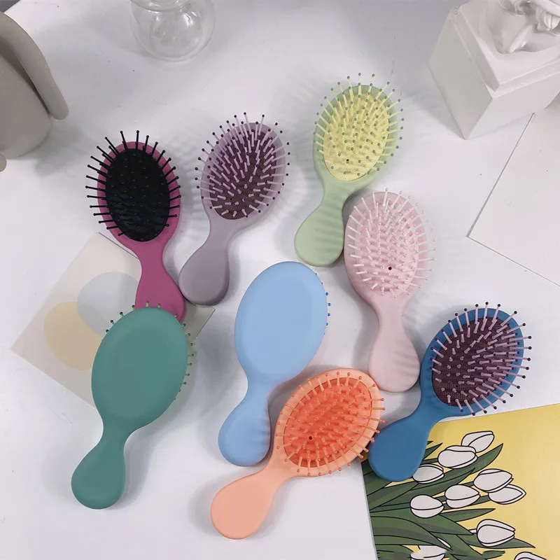 

Карманная расческа из конского волоса для салона, щетка для волос, портативный массажер, расческа для волос, модный Стайлинг, шампунь, расче...