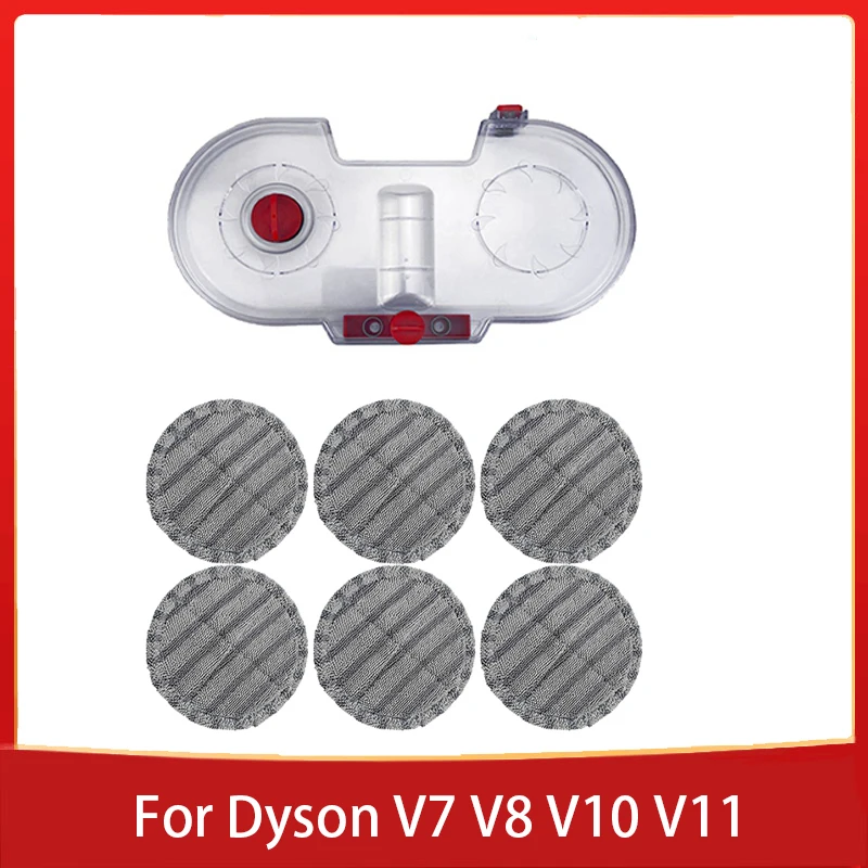 

Electric Mop Water Tank for Dyson Vacuum Cleaner V7 V8 V10 V11 Replacement Electric Mop Head Brush with 6 Mopping Pads