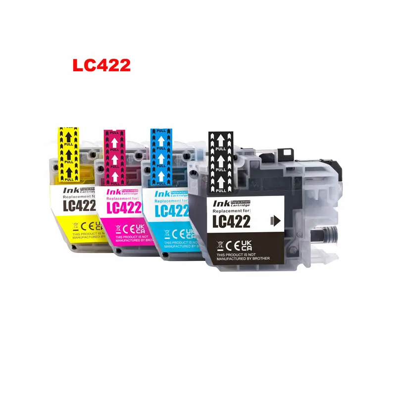 

Compatible LC422 Ink Cartridge For Brother LC422 LC422XL MFC-J5340DW MFC-J5345DW MFC-J5740DW MFC-J6540DW MFC-J6940DW Printer