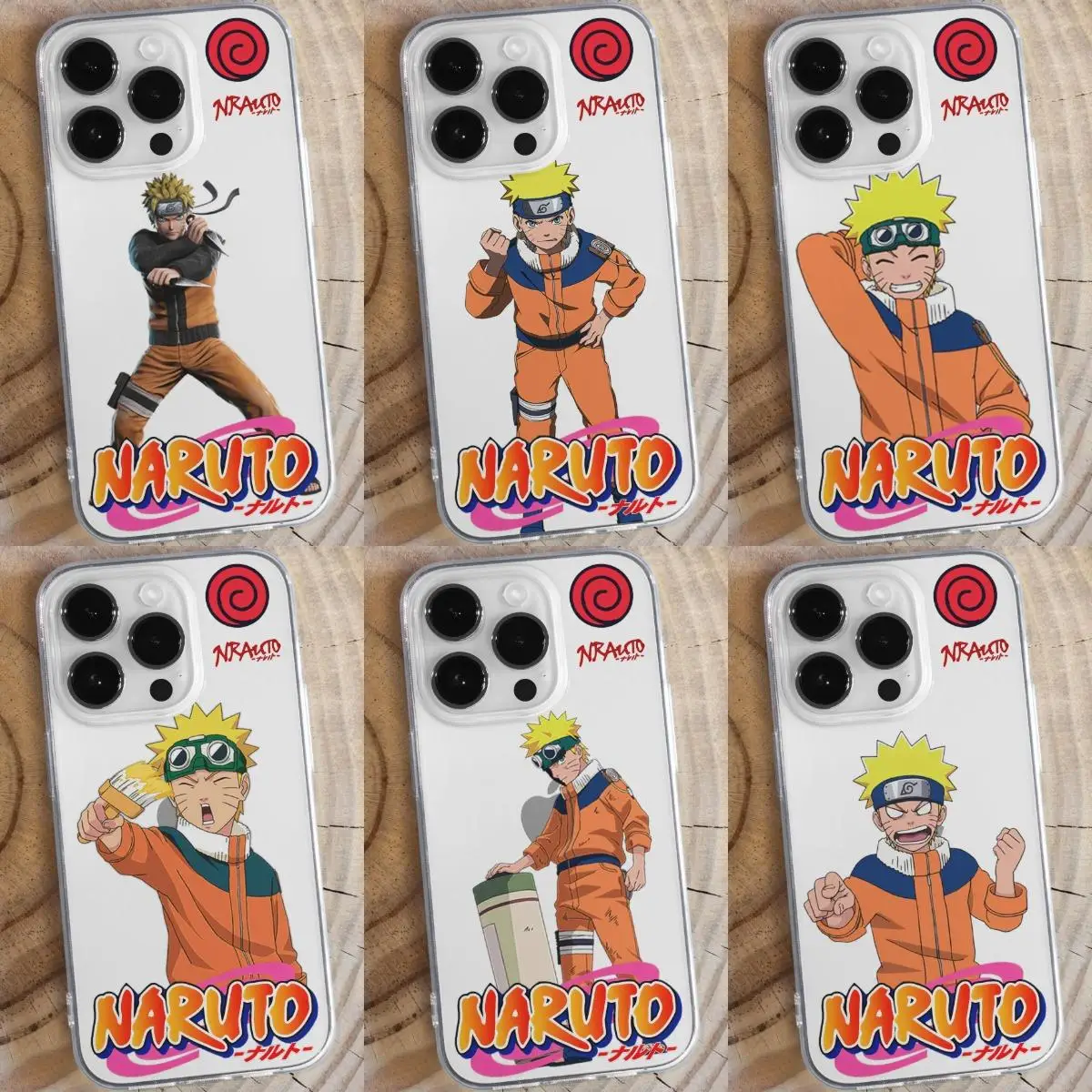 

Naruto Iphone 14 Pro Max Case Fall Resistance Uzumaki Naruto Transparent 13 12 11 X XR XS 8 7Plus Anime Soft Toys Silicone Ninja
