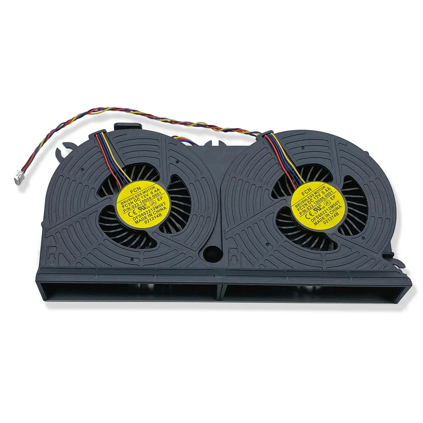 

For HP EliteOne 800 G1 705 G1 All-In-One PC Cooling Fan 733489-001 DFS602212M00T DC12V 0.4A 4 Pin Connector Practical Durable