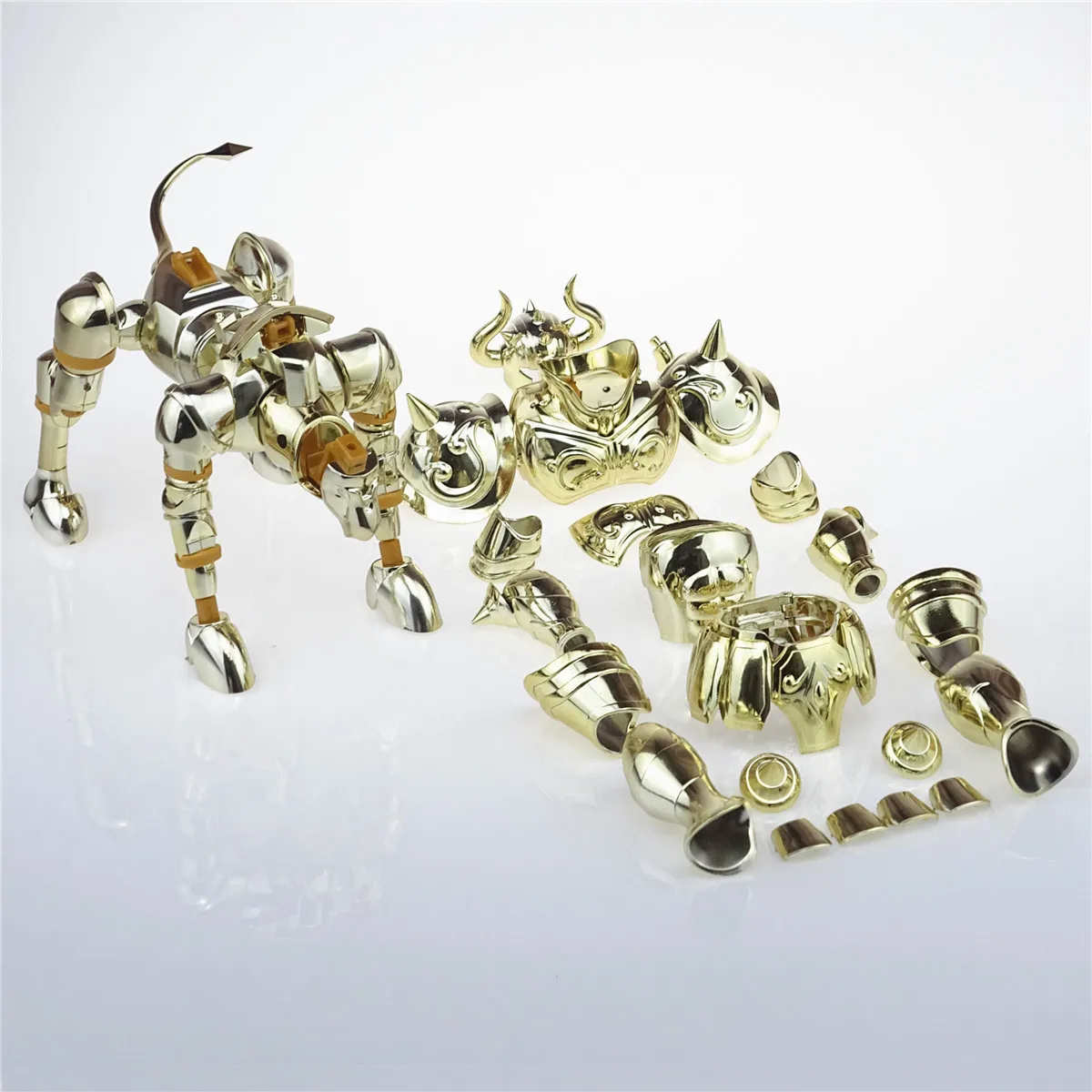 Модель CS внешняя броня объекта для ткани Myth EX 24-каратное золото Taurus Aldebaran