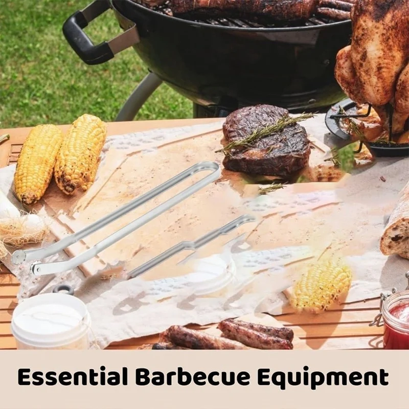 Поворотные щипцы для сосисок поворотные из нержавеющей стали уличные