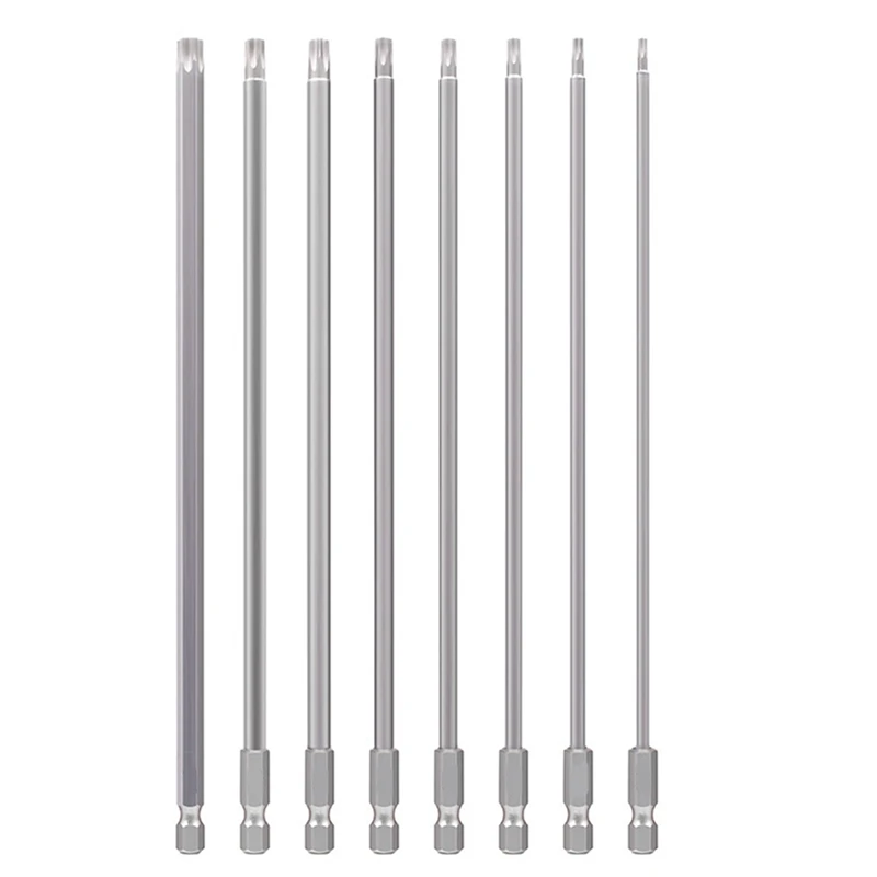 

S2 Steel Belt Magnetic Lengthened 200Mm Plum Wind Batch Head Set Hexagonal Batch Head
