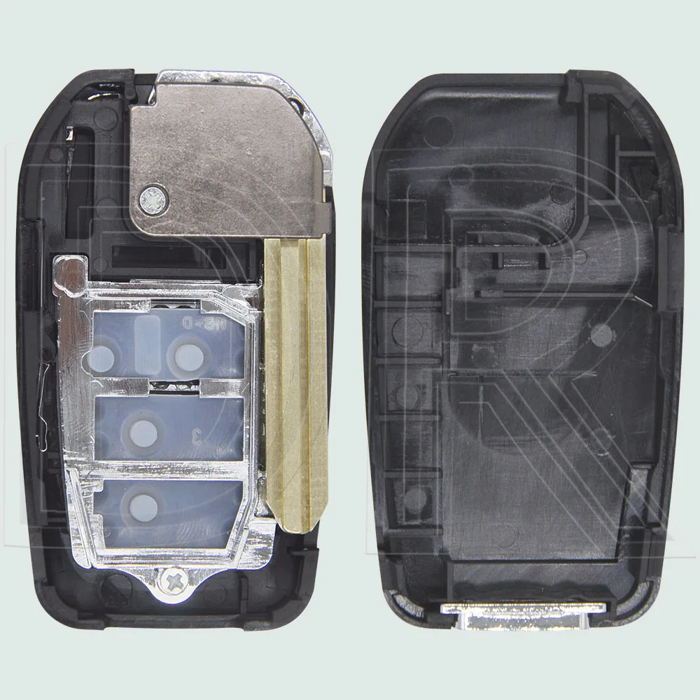Фото DR Upgrade TOY43 Blade автомобильный ключ откидной чехол FOB для Toyota Corolla Camry RAV4 Highlander Tacoma Tundra Pruis №4