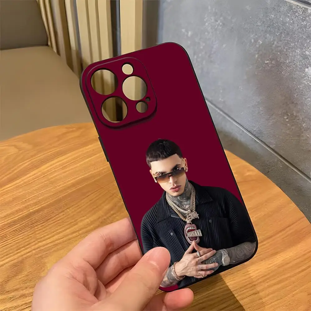 Фото Чехол для телефона Rapper L-Luar La L-L для iPhone 17 Pro Max, 17e, 16, 15, 14 Pro Max, 13, 12 Air Plus, силиконовый чехол. №2