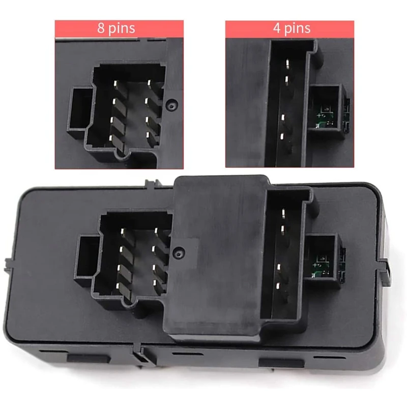 Автомобильный 12-контактный передний левый Электрический переключатель стекла