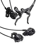 Велосипедные гидравлические дисковые тормозные суппорты левый передний правый задний 8001550 мм MTB DH AM FR велосипедный масляный дисковый тормоз XT M8000 тормоз