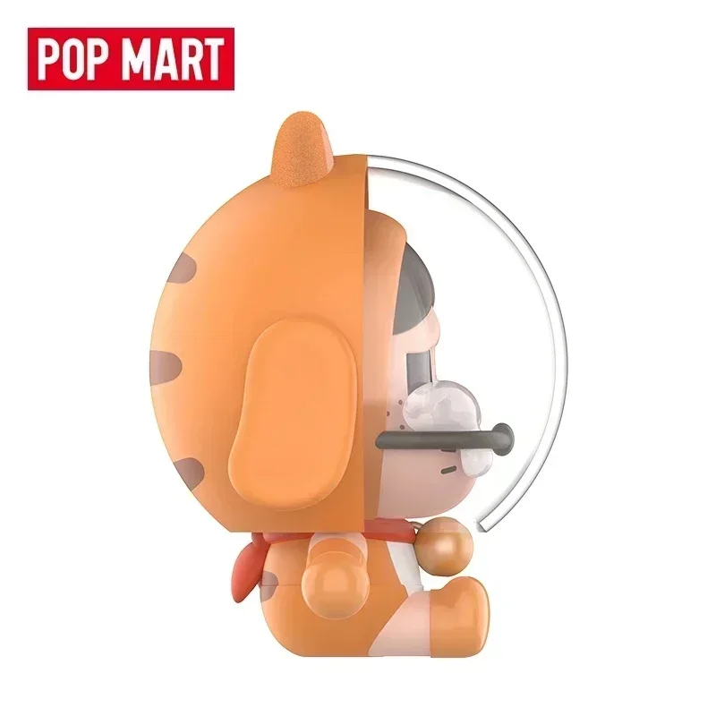 Фото POP MART Crybaby Space Cat Orange Kawaii Аниме-фигурка, коллекционная игрушка-сюрприз в закрытой коробке №4