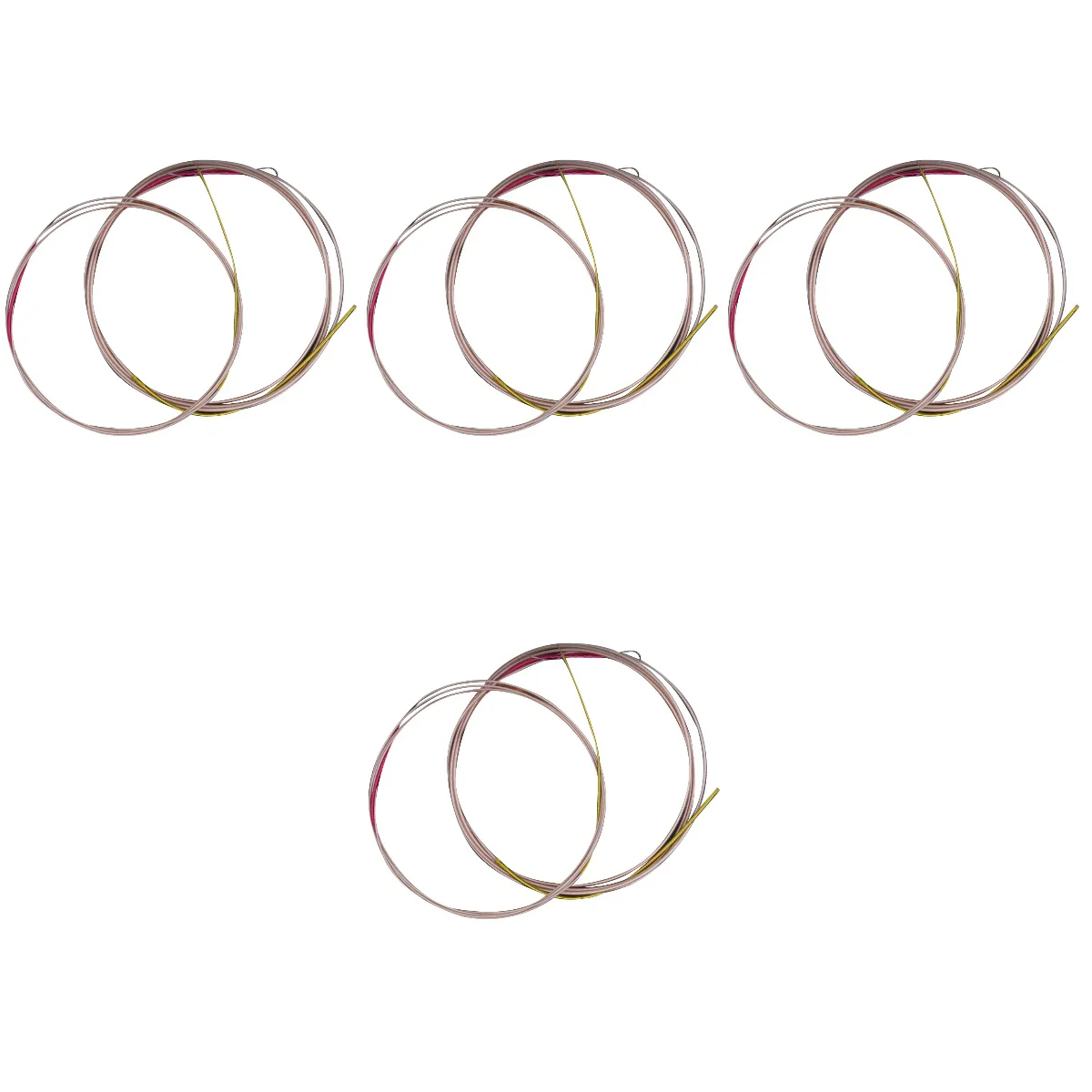 

16 pcs Professional Metal Convenient Steel Wire Replacement Chinese Pipa Parts Pipa Strings Pipa Changing String