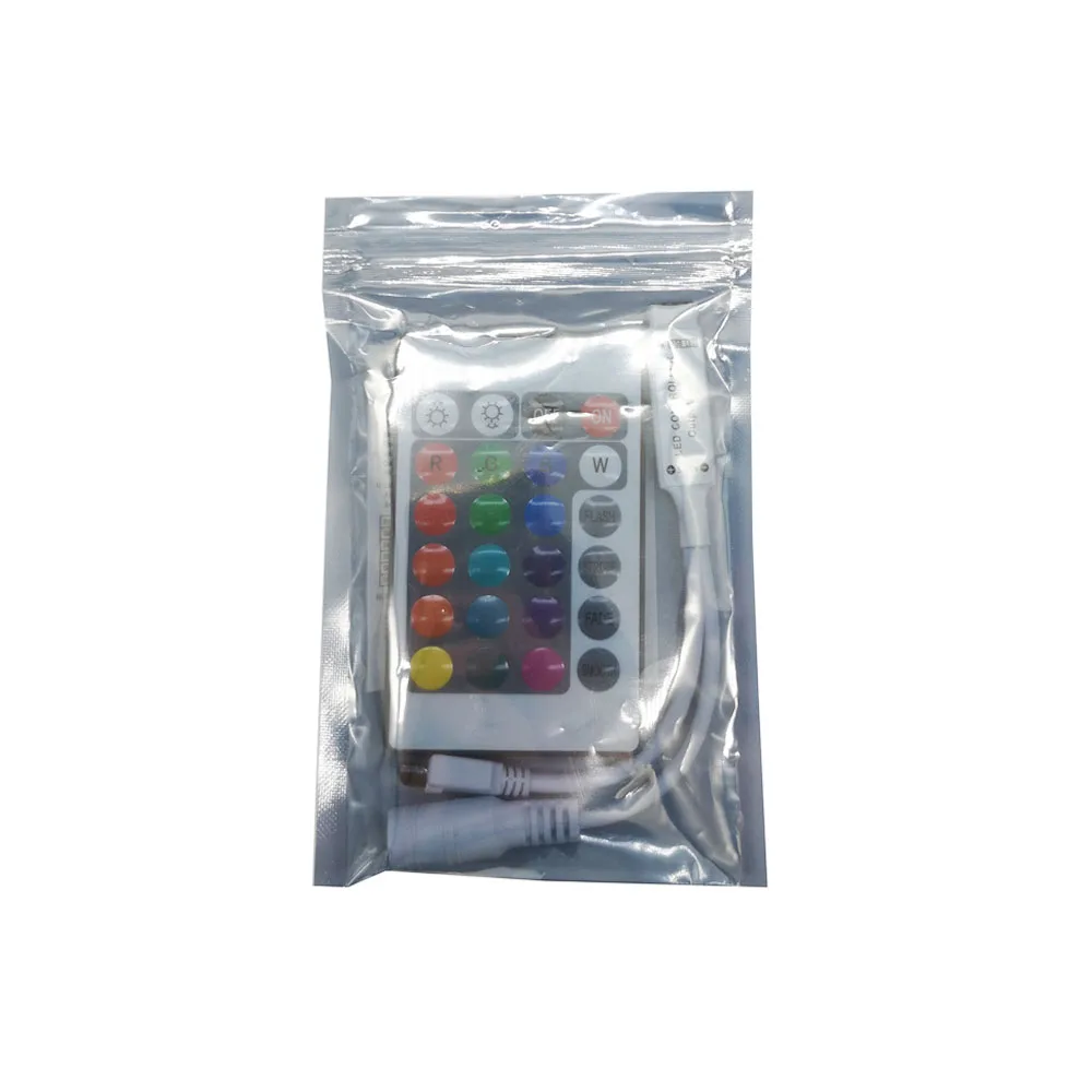 Мини пульт дистанционного управления с 24 кнопками ИК RGB Светодиодная лента DC 12 В