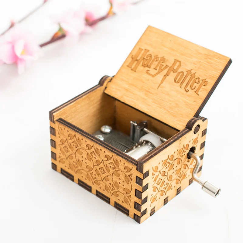 Hand-cranked Music Box Girlfriend Wife Can't Help Falling In Love Birthday Presents Gift