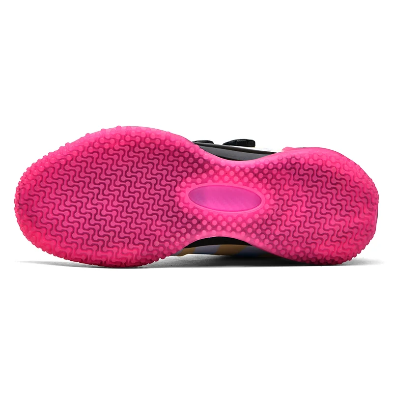 Super Cool Unisex Basketball Shoes High Top Male Sneakers Quick Lacing Basketball Boots Men Women Hard-Wearing Outdoor Shoe Boy