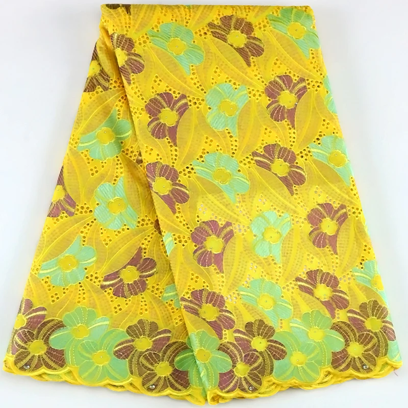 Швейцарская вуаль кружева в Швейцарии 2023 высокое качество 5 ярдов Африканское