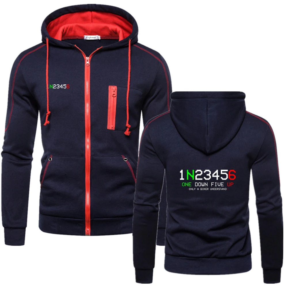 

2022 1n23456 Motorcycle Men's Spring And Autumn Jackets Coats Zipper Up able Tracksuits Hoodies Streetwear Top