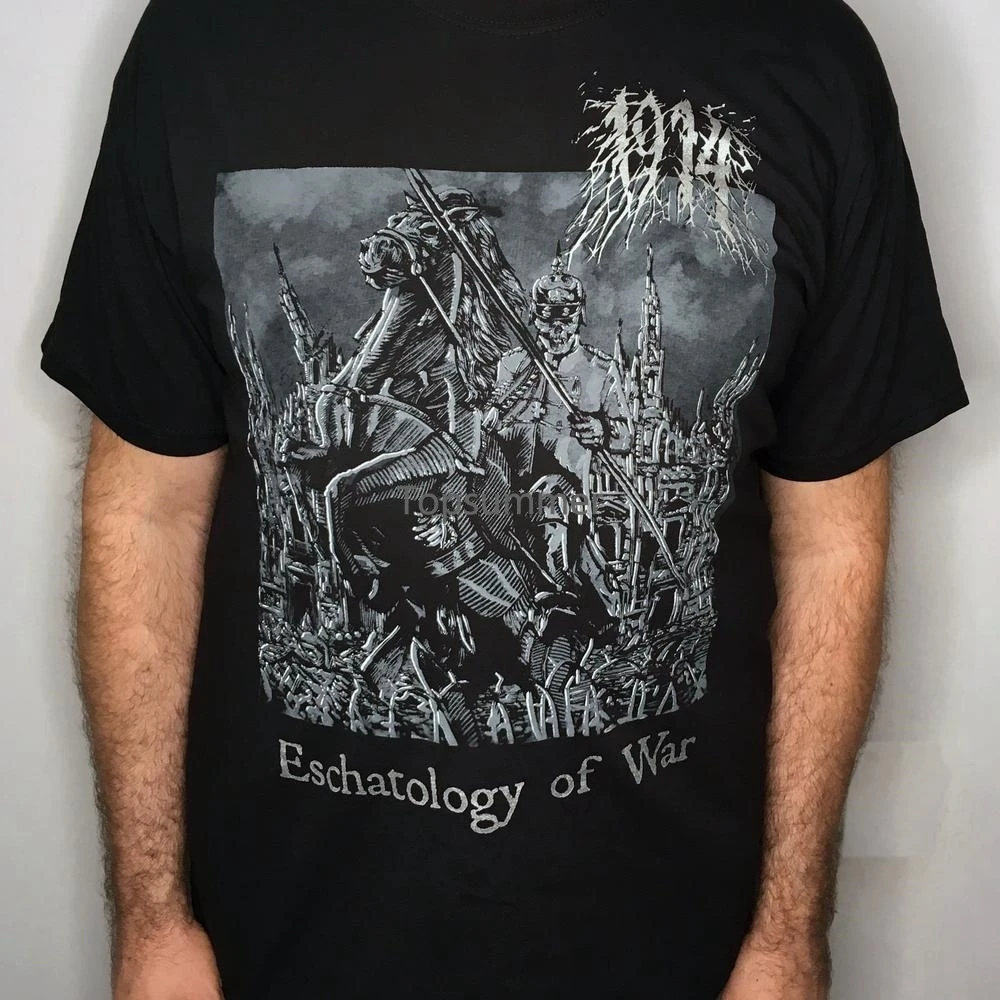 

1914 Eschatology Of War T Shirt Bolt Thrower Benediction Paradise Lost Marduk Behemoth Minenwerfer God Dethroned Mgla