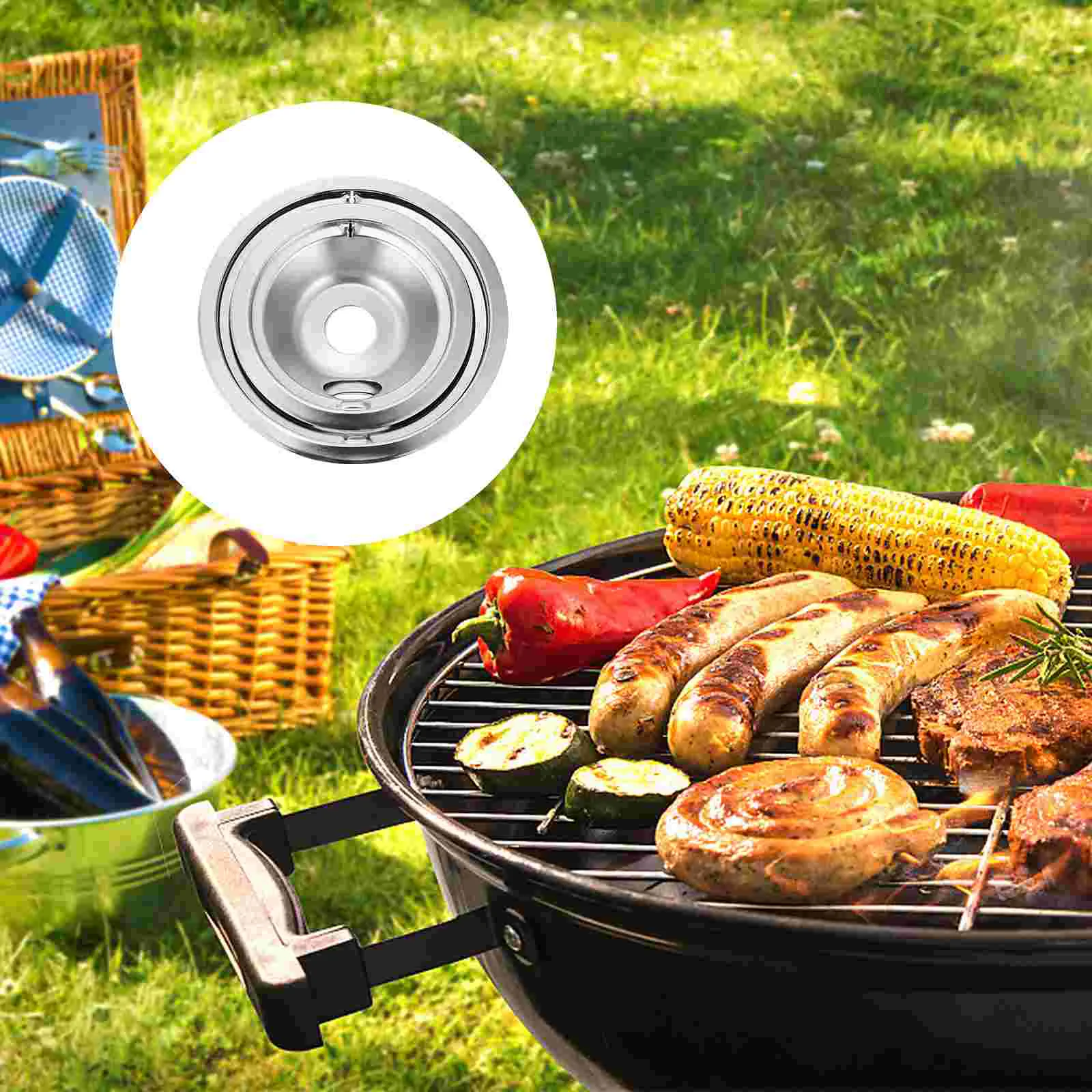 

Drip Pan Burner Stove Range Cooktop Pans Electric Bowl Covers Ovenreplacement Porcelain Tray Round Bibs Oilproof Liner Drips