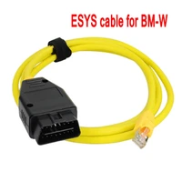 esys enet data cable for bm w enet ethernet to obd interface e sys icom coding for f serie diagnostic cable data obdii coding