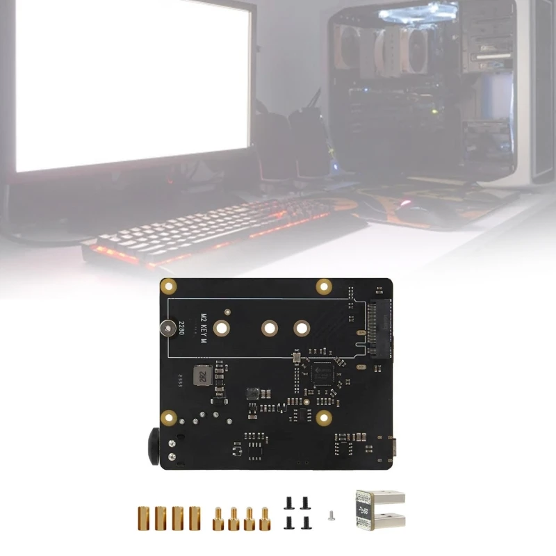 X873 USB 3 0 NVMe модуль расширения твердого диска скорость передачи данных для RPi 4