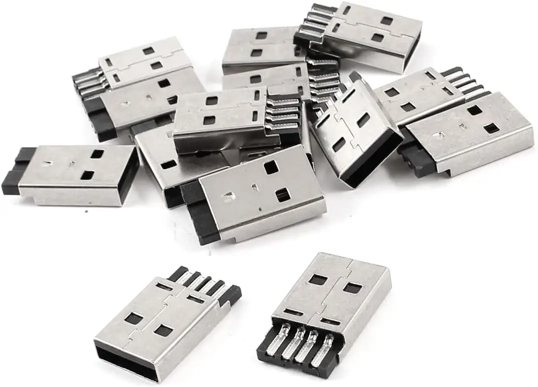 

15 шт., паяльные Адаптеры USB 2,0 типа А