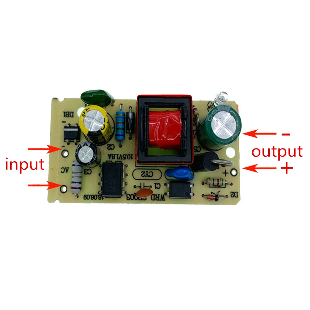 

DC 5V 2A Switching Power Supply Module AC-DC Power Supply Board AC100-240V to DC 5V Power Supply Module