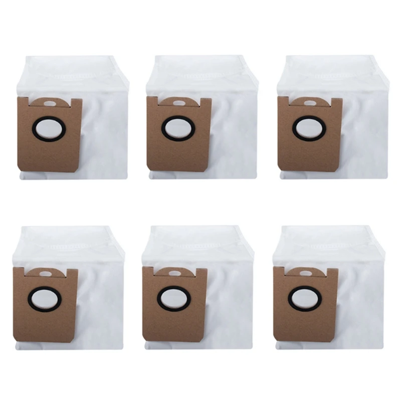 

6PCS Dust Bag Garbage Bag Sweeper Replacement Accessories for Uoni V980 MAX/V980 PLUS