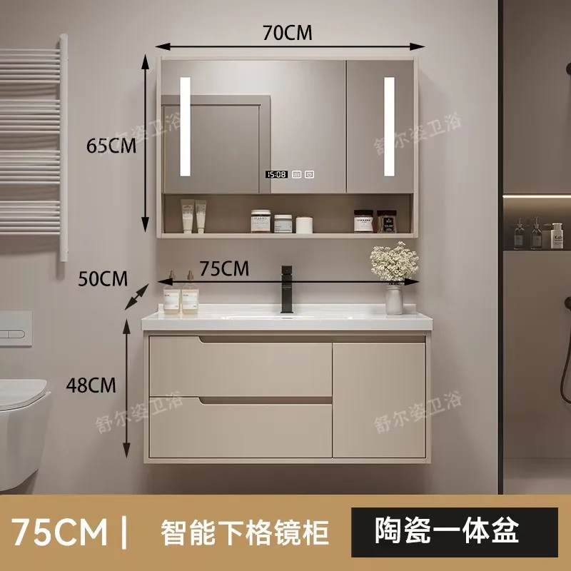 Закрытый шкаф для хранения туалета мебель ванной комнаты туалетный столик